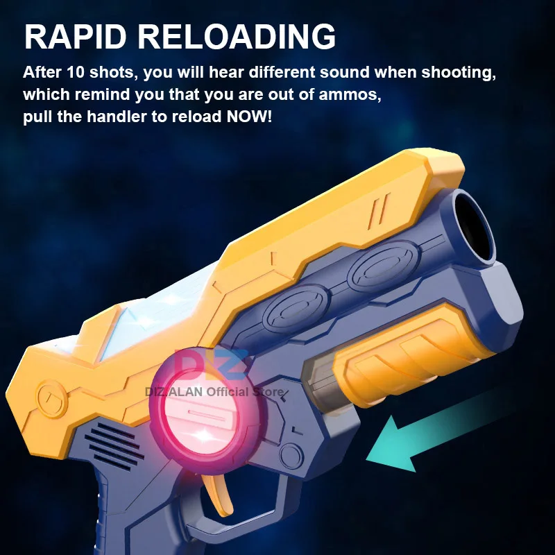 Kids Laser Tag Toy Guns Electric Infrared Gun For Child Laser Tag Battle Game Toys Weapon Pistols Gift For Boys Outdoor Games - Image 3